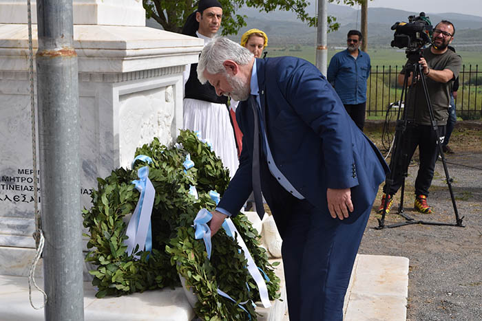 Ο εορτασμός της επετείου συστάσεως του 1ου επίσημου Στρατοπέδου των Ελλήνων στο Πάπαρι