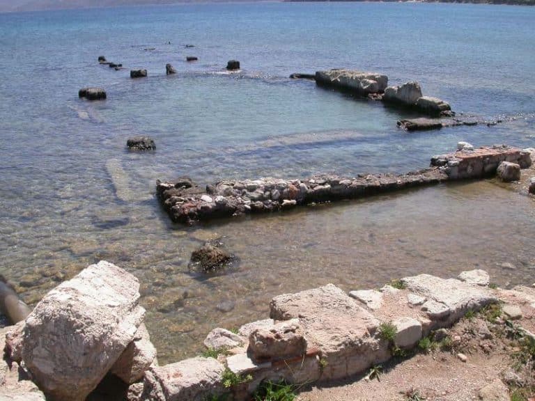 Στερέωση αποκατάσταση και ανάδειξη των καταλοίπων του αρχαίου λιμένα των Κεγχρεών Κορινθίας