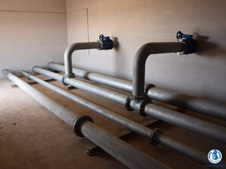 Εγκαινιάστηκε το έργο αντικατάστασης του αγωγού μεταφοράς νερού στη θέση Μάνα του Νερού