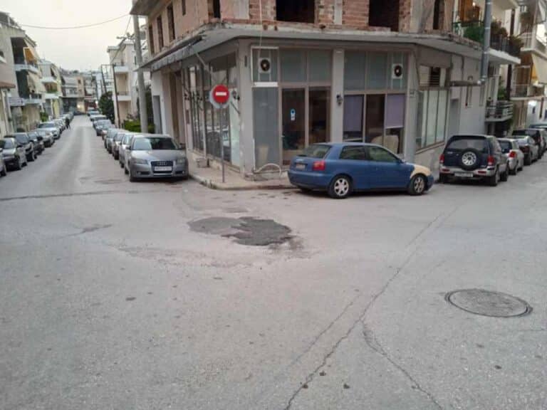 Ναύπλιο: Παγίδα θανάτου για δίκυκλα