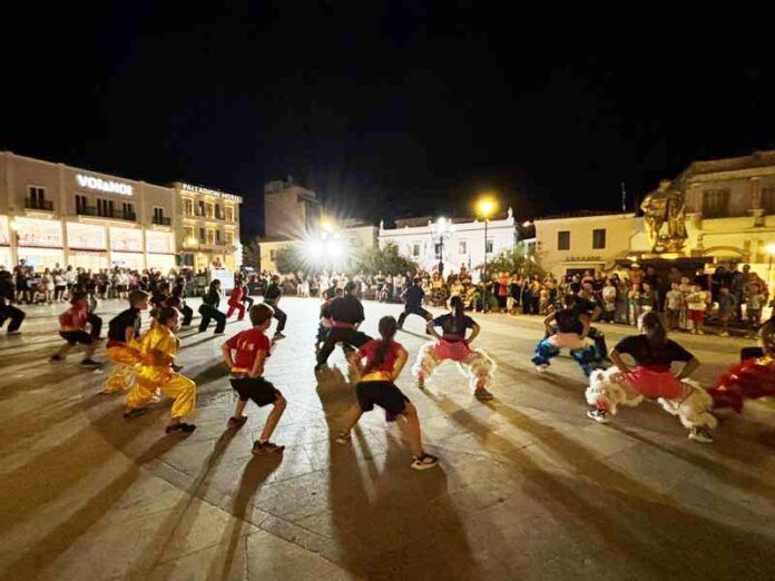 Οι σύλλογοι Choy Lee Fut συμμετείχαν στη Λευκή Νύχτα