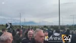 Μόνιμο μπλόκο στήνουν οι αγρότες στον Κόμβο Κιάτου