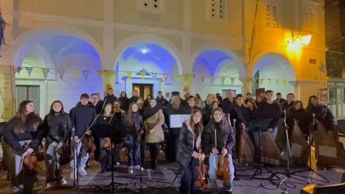 παιδιά του Μουσικού Σχολείου Αργολίδας