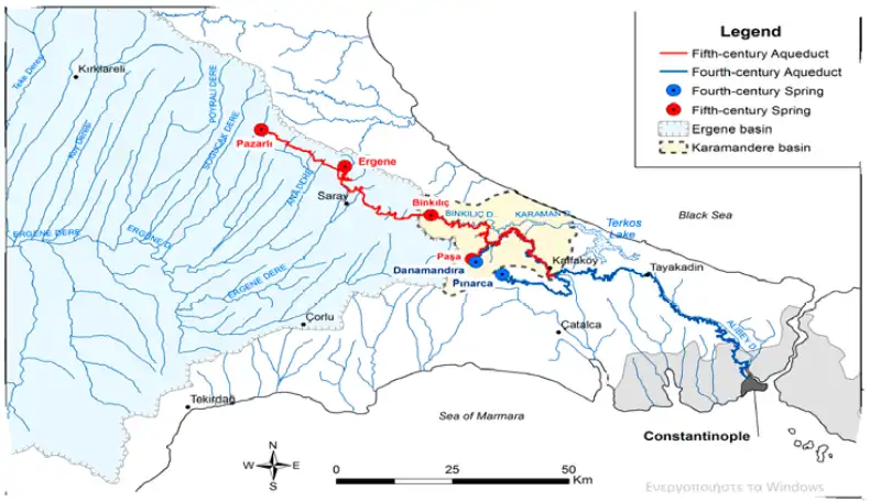 δεξαμενή του Αετίου στην Κωνσταντινούπολη
