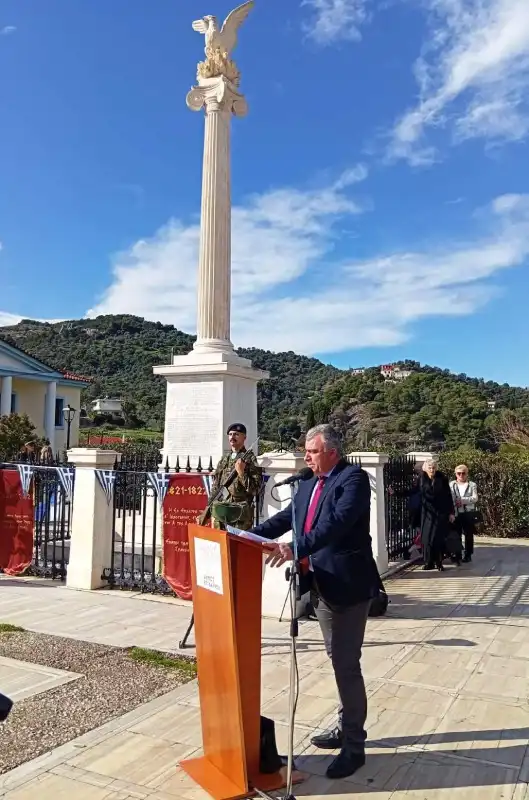 Ομιλία Πουλά στον εορτασμό της 204ης επετείου της Α’ Εθνοσυνέλευση της Επιδαύρου