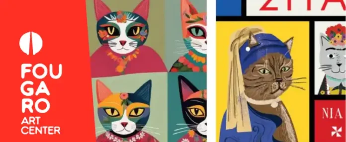 Οι Γάτες της Τέχνης με Χαρτί και Φαντασία