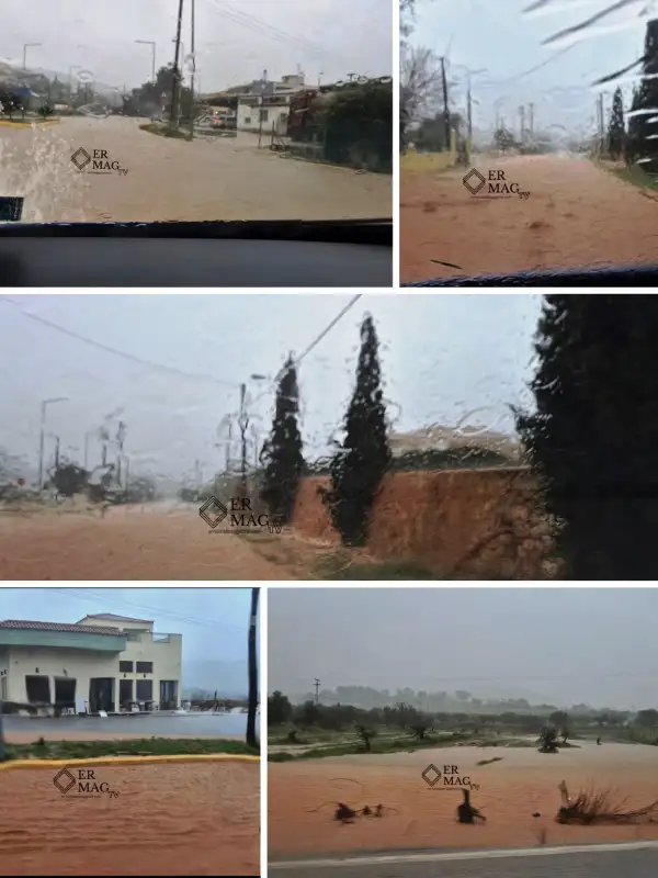 Πλημμύρες Ερμιονίδα