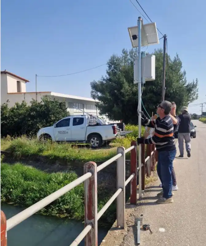 Εγκατάσταση συστημάτων μέτρησης ροής νερού στην Αργολίδα