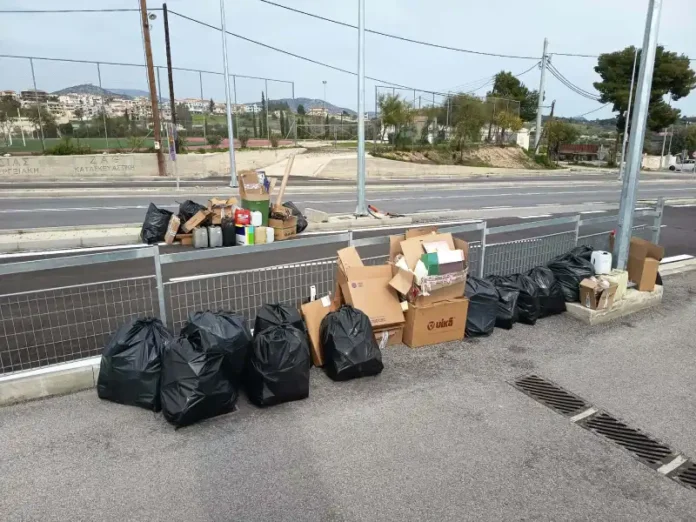 Απήχθη κάδος απορριμμάτων από επιχείρηση στο Κρανίδι!