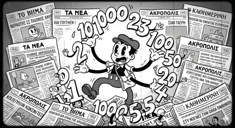 Είμαστε όλοι νούμερα και κάποιοι είναι Νούμερα!