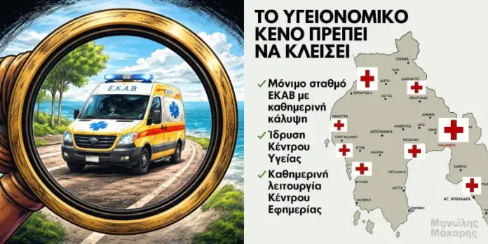 ekav-perloponnisos Πελοπόννησος: Ασθενοφόρο με το κιάλι....