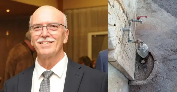 Γιαννης Μαργέτας βρύση Μπρούστα στο Ηλιόκαστρο