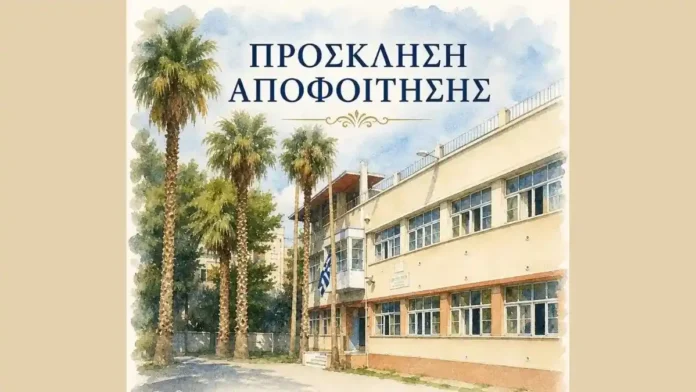 apofoitisi-1o-likeio-nafplio αφισα για τη Γιορτή αποφοίτησης στο 1ο ΓΕΛ Ναυπλίου