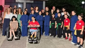 "Αθλητικός Σύλλογος Άργους Choy Lee Fut επίδειξη στην καλοκαιρινή εκδήλωση του Συλλόγου ΑμεΑ Οδύσσεια