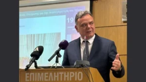 Ο πρώην Γενικός Γραμματέας του Υπουργείου Πολιτισμού Γιώργος Διδασκάλου.