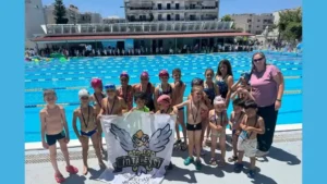 Αποστολή της ακαδημίας κολύμβησης Ιπτάμενοι Αργολίδας στο Ναυτικό Όμιλο Καλαμάτας