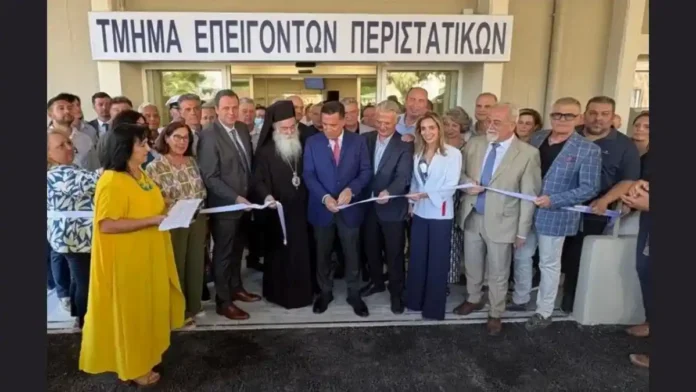 egainia-georgiadis-korinthos Εγκαινια στο Νοσοκομείο Κορίνθου