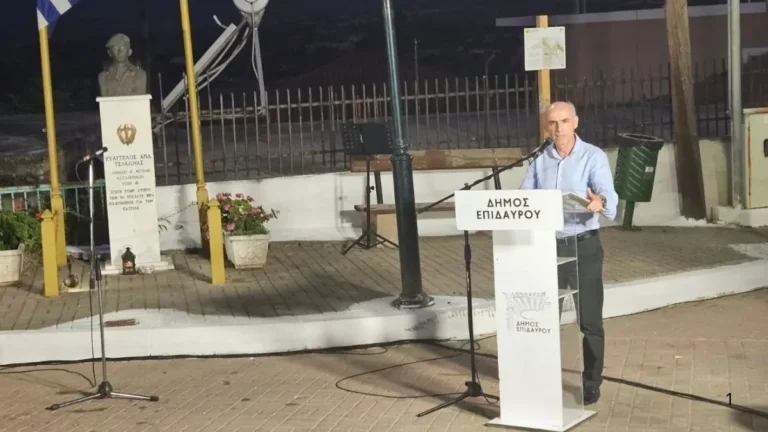Ο Βουλευτής Αργολίδας Γιώργος Γαβρήλος στις εκδηλώσεις μνήμης στο Κολιάκι